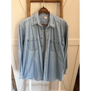Levi’s Red Tab Vintage Y2K XL Men’s Denim Shirt Chore Shacket